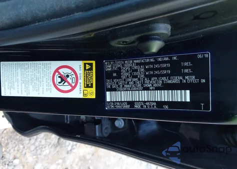 2018 Toyota Highlander Limited из США, поврежденный, VIN 5TDDZRFHXJS884097